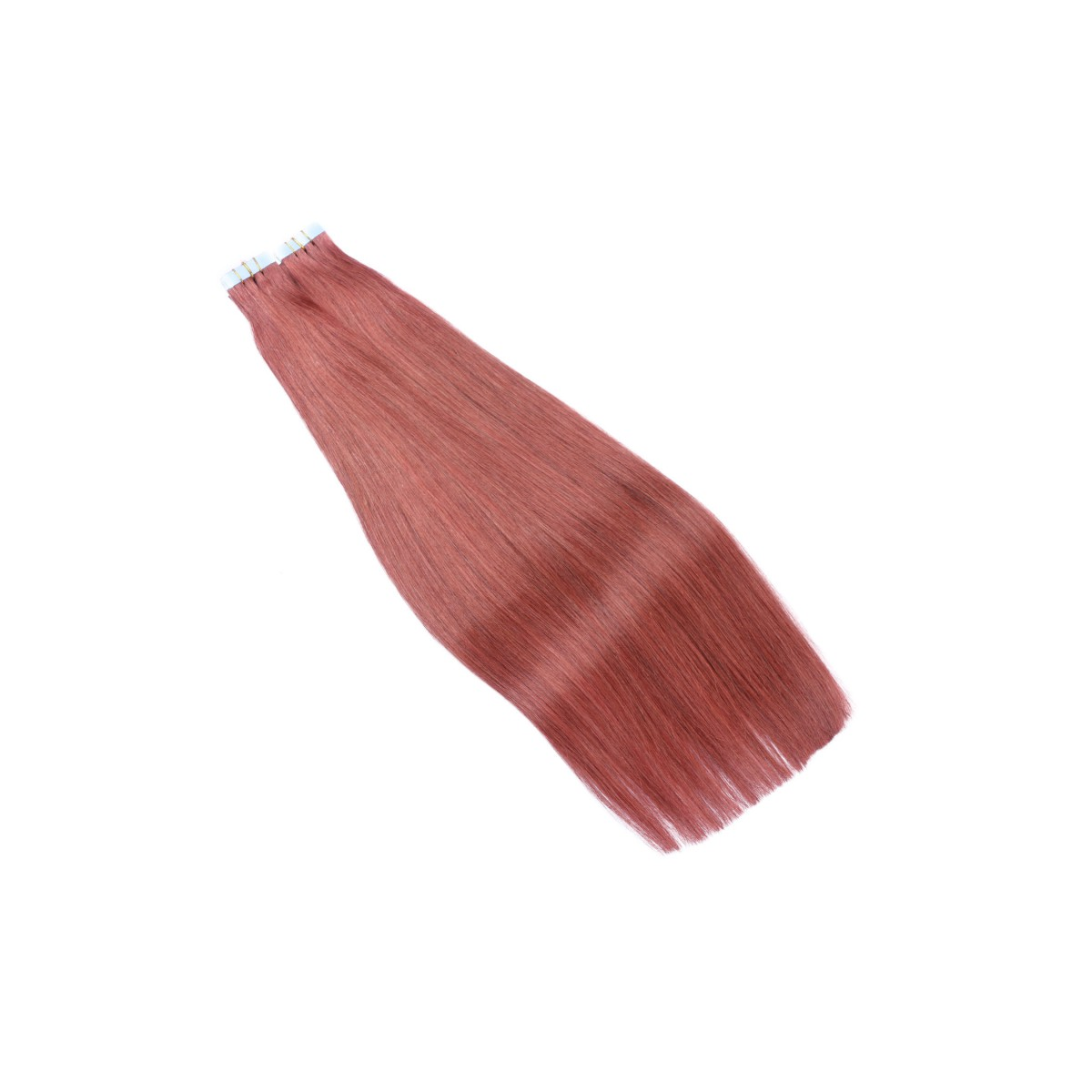 10 x Tape In 14 Rot Hair Extensions 2,5g NOVON EXTENTIONS