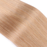 10 x Tape In - 20 Aschblond - Hair Extensions - 2,5g - NOVON EXTENTIONS 50 cm