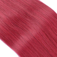 10 x Tape In - Burg - Hair Extensions - 2,5g - NOVON EXTENTIONS 40 cm