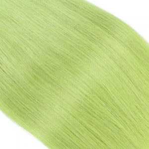 10 x Tape In - Grün - Hair Extensions - 2,5g - NOVON EXTENTIONS