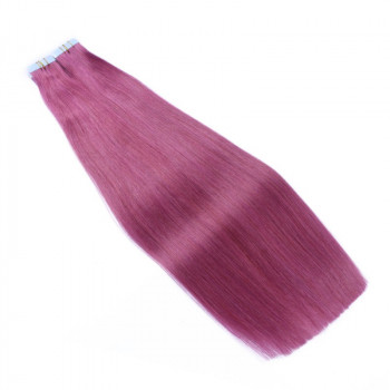 10 x Tape In - Violett - Hair Extensions - 2,5g - NOVON EXTENTIONS