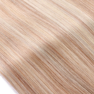 10 x Tape In - 12/613 Gesträhnt  - Hair Extensions - 2,5g - NOVON EXTENTIONS 40 cm