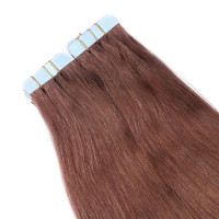 10 x Tape In - 4/27 Ombre - Hair Extensions - 2,5g - NOVON EXTENTIONS