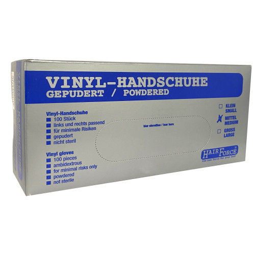 VINYL M gepudert 2 Pack je 100st